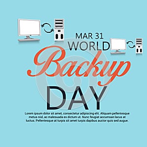 World Backup Day.