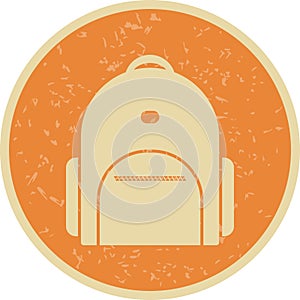 Illustration Bagpack Icon For Personal And Commercial Use.