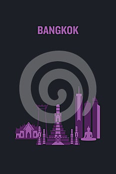 illustration of Bangkok