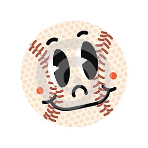 Illustration of Baseball Ball