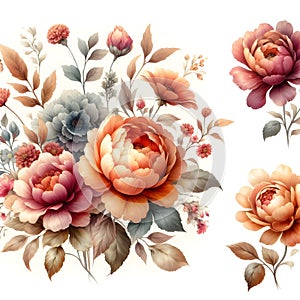 Beautiful floral background