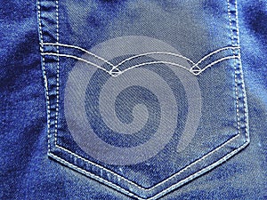 Illustration of blue Denims texture background, border,blue denim clothing texture background