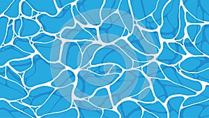 Illustration of a blue ocean wave background Part 04