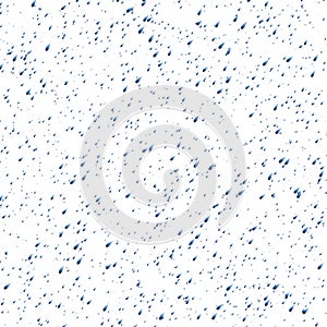 Illustration of blue raindrops on a white background.