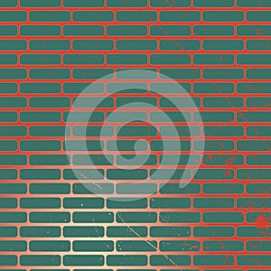 Illustration of a brick gray wall.