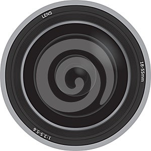 Illustration of a Camera Lens