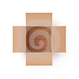 Illustration Of Cardboard Box