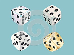 Illustration of Casino Dice