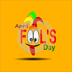 Illustration Of Celebrating April Fools Day