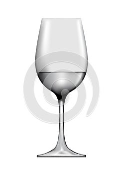 Illustration of champagne glasses