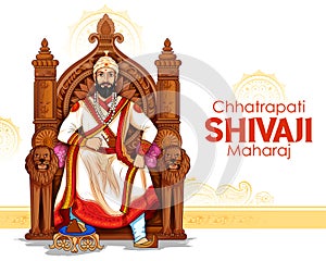 Chhatrapati Shivaji Maharaj, the great warrior of Maratha from Maharashtra India photo