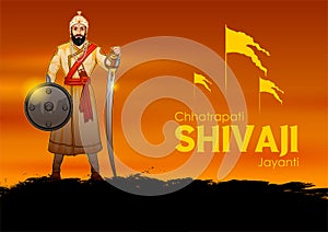 Chhatrapati Shivaji Maharaj, the great warrior of Maratha from Maharashtra India photo