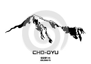 illustration of Cho Oyu