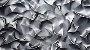 Closeup of black leather texture