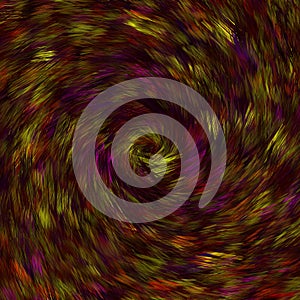 Illustration of a colored abstract retro background with a spiral.