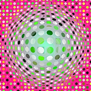 colorful digital artwork dots
