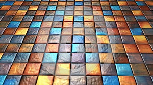 Colorful mosaic tiles background
