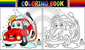 Colorazione un libro progettazione della pittura auto 