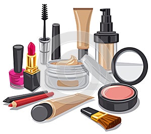 Cometics and make up collection