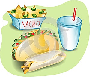 Illustration of a complete mex