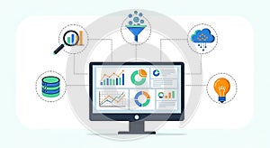 Data Analysis and Visualization Concept