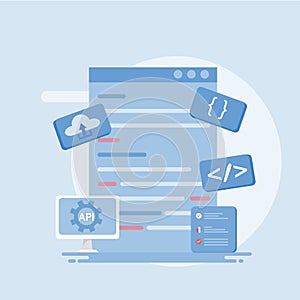 API system updates, Cloud API business updates, API development, API hosted on cloud servers.
