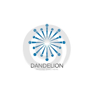 Illustration of concept dandelion