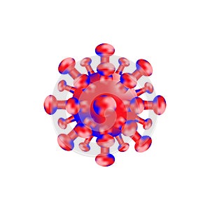 illustration of corona.covid-19 virus