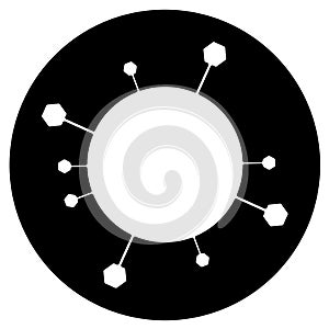 Illustration of the Corona Virus