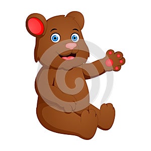 Cute bear illustration