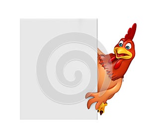 Illustration of cute chicken