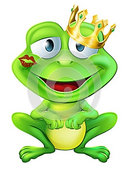 Kissed frog prince