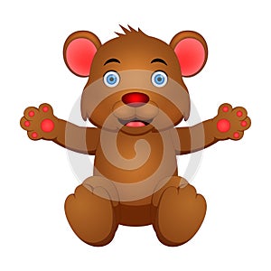 Cute bear illustration