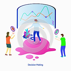 Illustration Decision Making