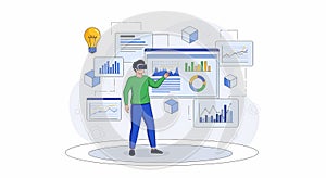 Virtual Reality Data Analysis and Business Intelligence