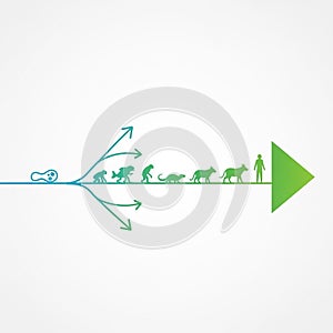 The background is plain white emphasizing the colored figures