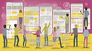 Teamwork on AI-Generated Content