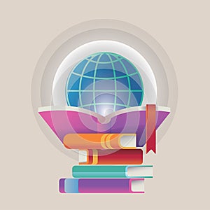 Illustration and design concepts for online education