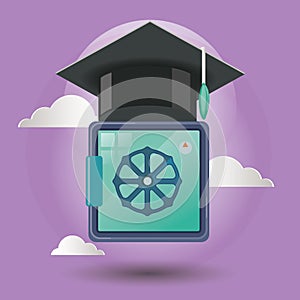 Illustration and design concepts for online education