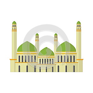 Illustration design of mosque