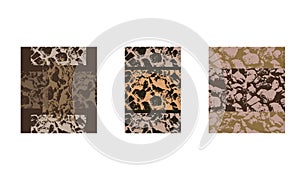 illustration design of rocks seamless texture