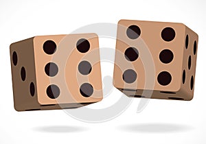 Illustration of dices