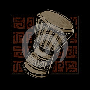 African Djembe Drum