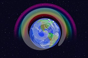 Illustration of earth