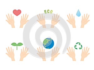 Eco hands1 photo