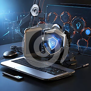 Illustration of endpoint security sync in all network devices