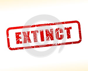 Extinct text buffered