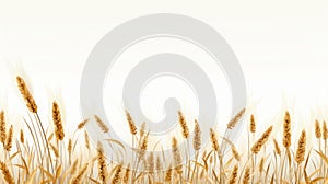 an illustration of a field of wheat