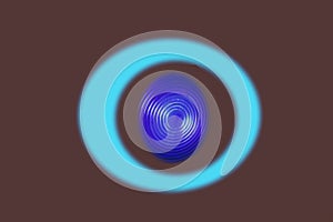 Fingerprint sensor illustration