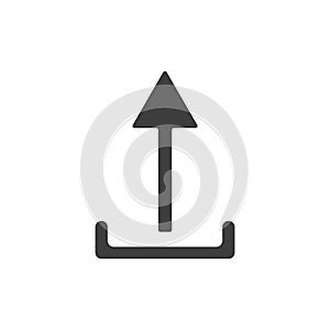 Illustration of Flat Download Upload Icon Vector Load Symbol Button Background. EPS10